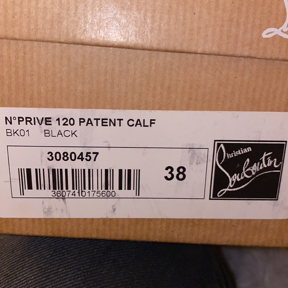 Christian Louboutin N Prive 120 Patent Calf - Picture 7 of 9